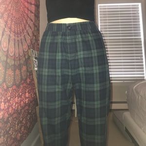plaid brandy jane pants
